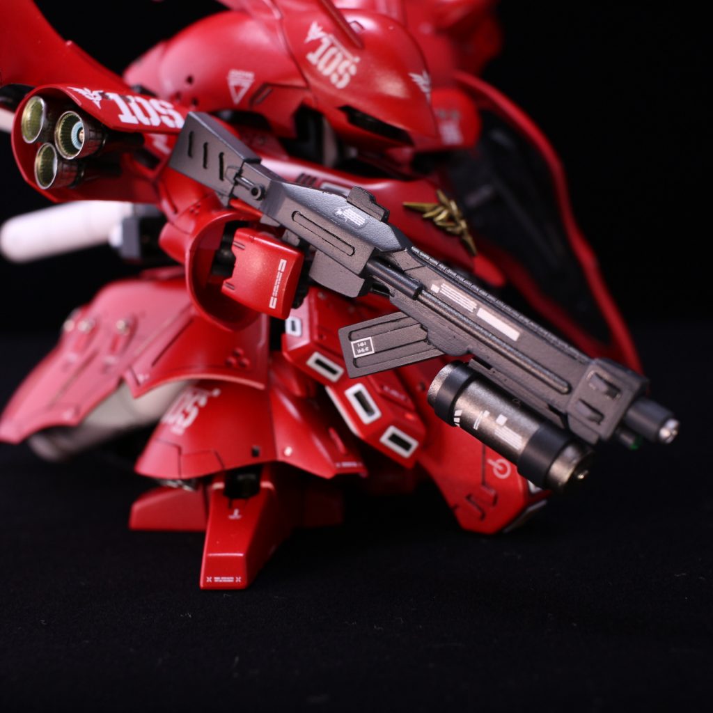 メガビームライフルはフルスクラッチしてます。