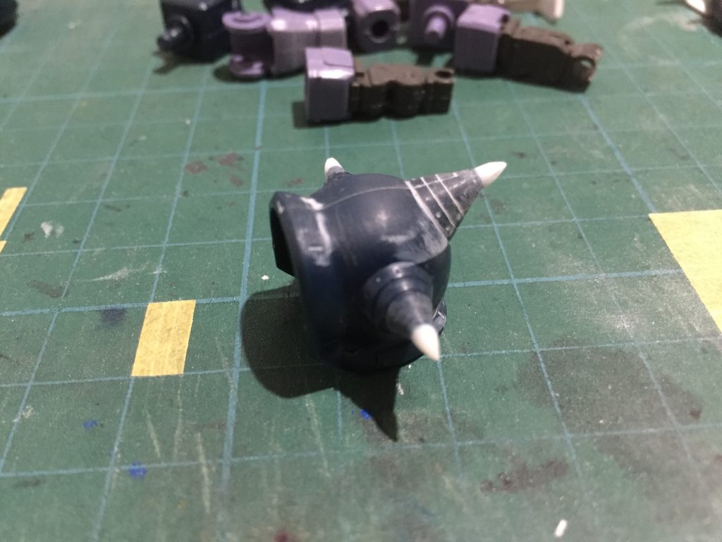 スパイクを尖らせてみました