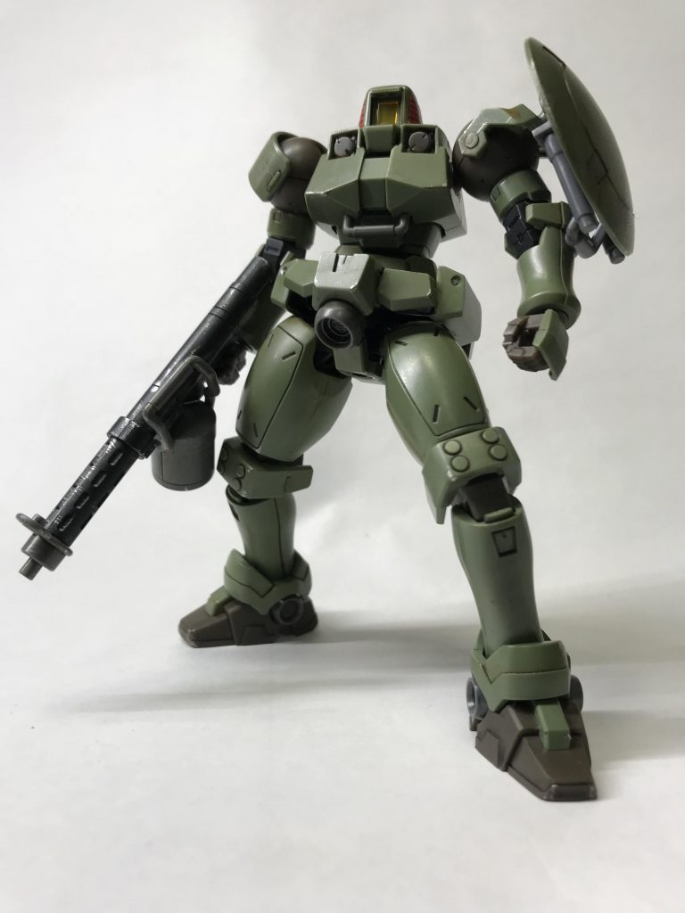 パチ組、部分塗装、軽めのウェザリング