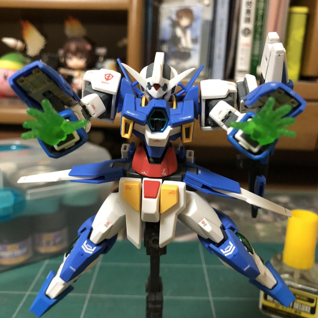 ・*石破天驚拳*
ん？なんか聞いた事ある？

センテレオパルマのエネルギーを圧縮、両手で撃ち出す技。(wiki参照)

これ以上でもこれ以下でもない。石破天驚拳である。

武装はこんなもん。以下制作工程的な画像を。