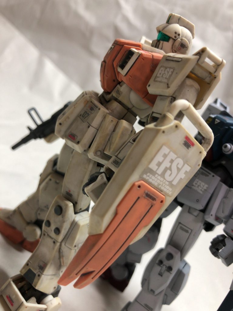 HG陸戦型ジム–5枚目/制作者：陽光の頃