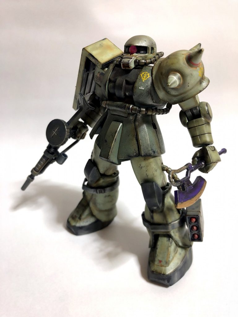 ザクⅡ キリー・ギャレット少佐機–2枚目/制作者：さいとー