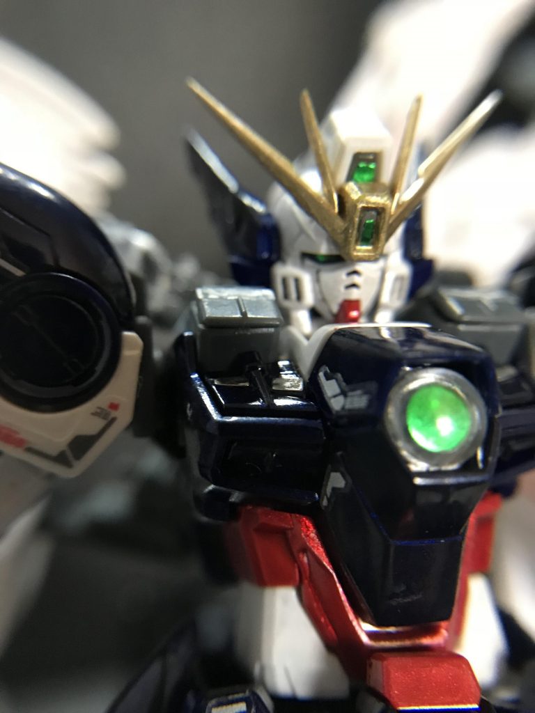 RG ウイングガンダムゼロ EW パール&メタリック塗装+拡張エフェクトユニット–5枚目/制作者:モルガナ