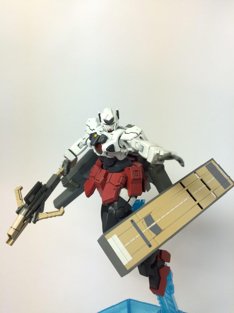 パーツはエクシア、サバーニャ、GNアーチャーにヴァーチェなど、OOの機体をメインに使って作成しました