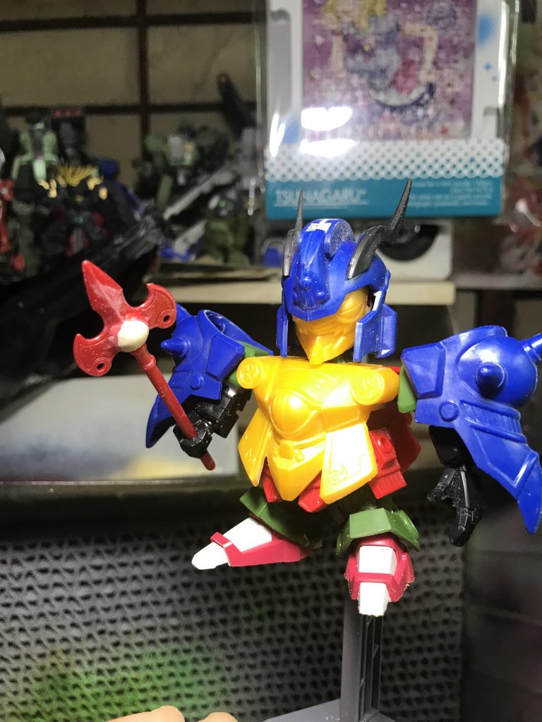 遮光は本体にレジェンドの武者を使い足は司馬懿です