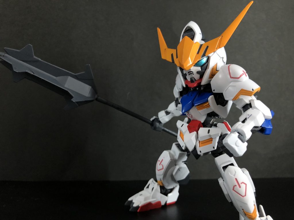 はじめてのSD化でしたが好きな機体で楽しくできました。