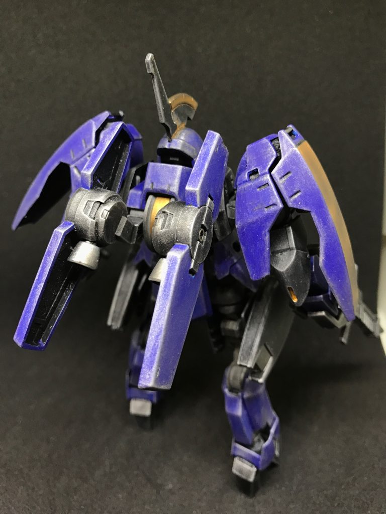 HG 1/144 マクギリス専用 グレイズ・リッター–5枚目/制作者：@gyuuuutora