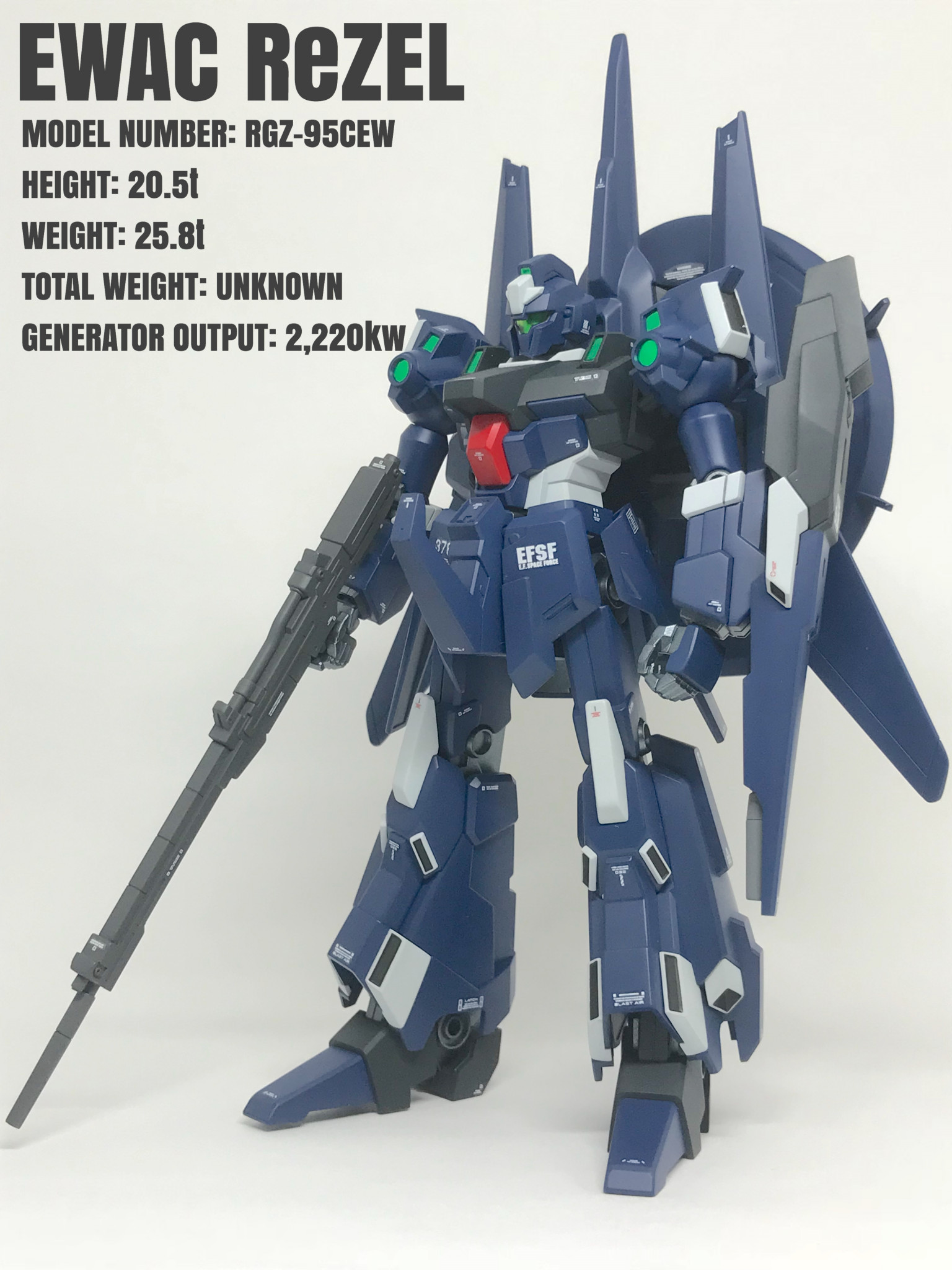 EWAC リゼル｜KOSSERさんのガンプラ作品｜GUNSTA（ガンスタ）