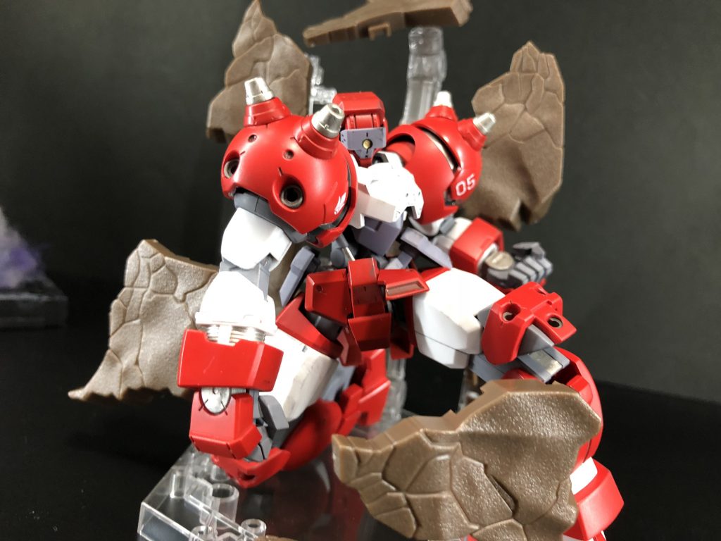 獅電にage1タイタスの手足を付けました。