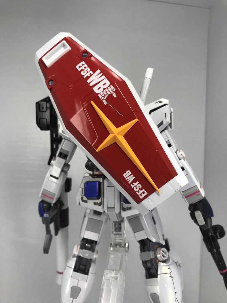 MG RX-78-2 ガンダム ver.3.0 パールとプリズム塗装仕上げ–6枚目/制作者:モルガナ