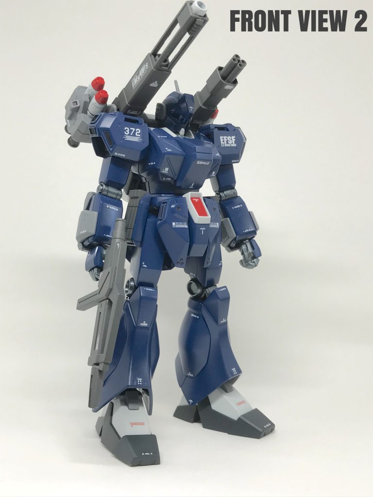 EWACと来て、小隊単位といったら『あれ』
しかないだろうと思い、コンセプトを
重武装タイプにしました。
『あれ』とは、そう某リアルロボットアニメ
の『ドラ○ナー』です。(年バレるな〜)
これで、残り1機のコンセプトも決まり
ました。