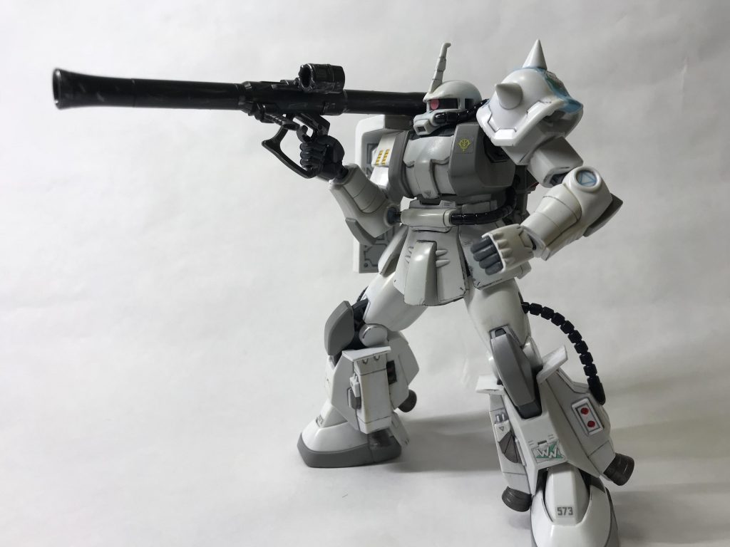 今回も軽めのウェザリングで