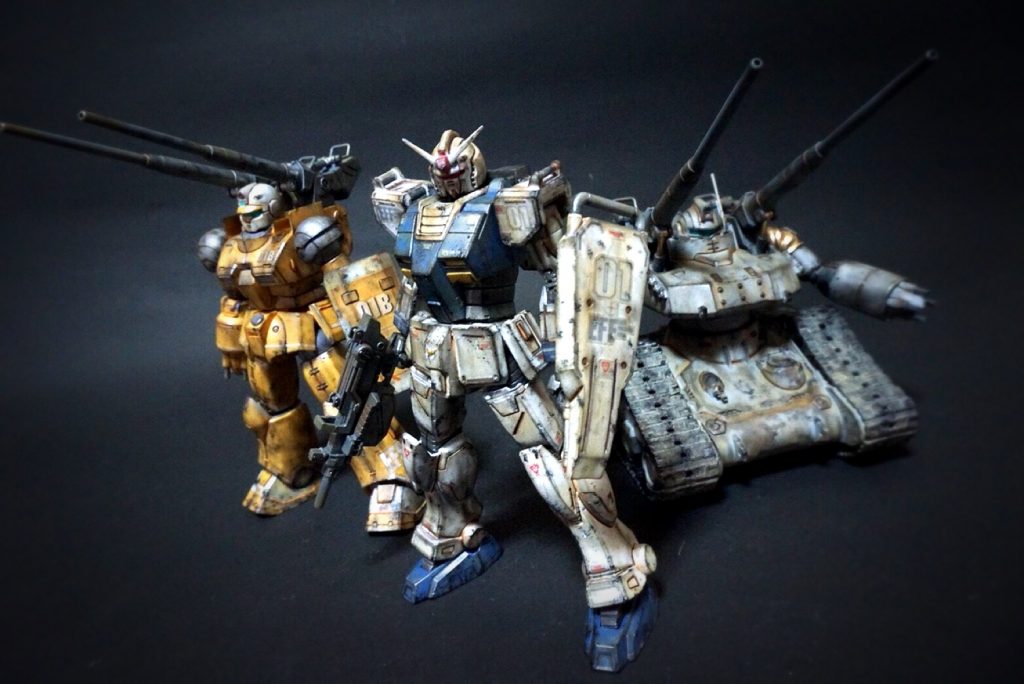 しっかりウェザリングしてこれをやりたかった笑
似非V作戦セット