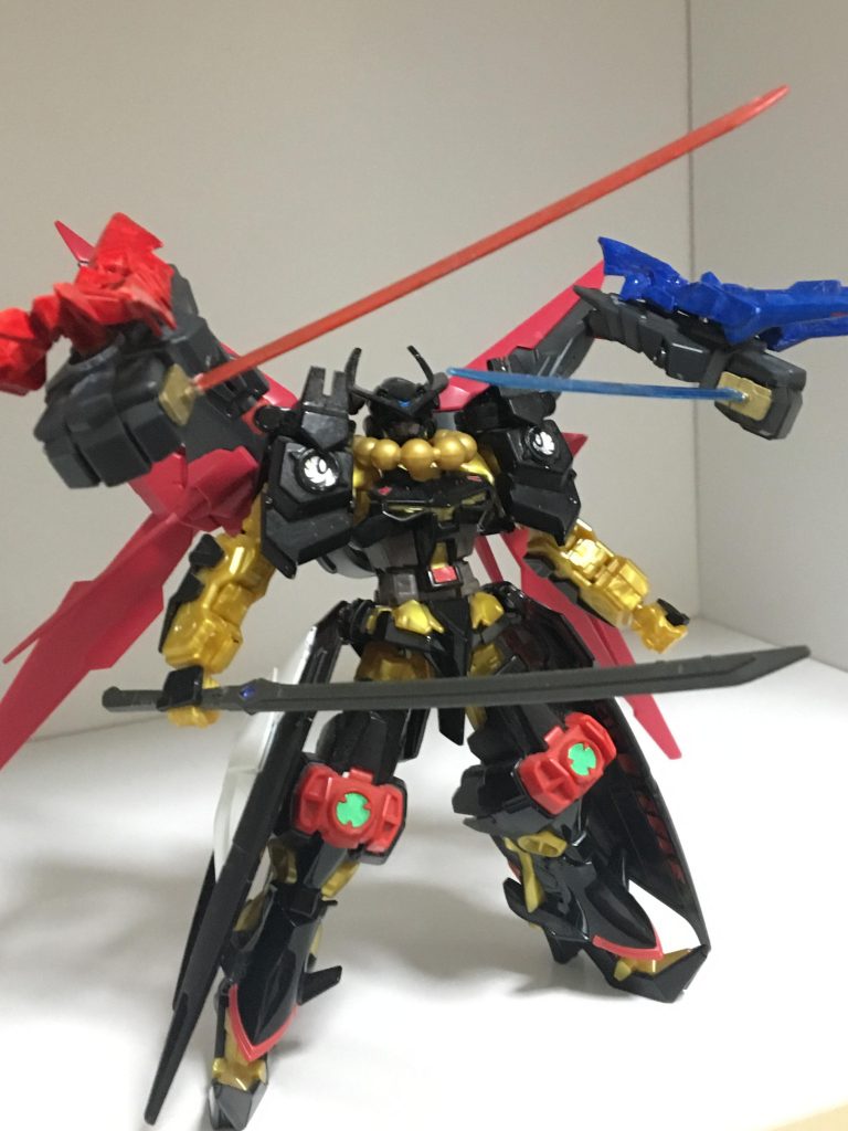 修羅三刀流 氷炎暗獄閃で全てを切り裂く。