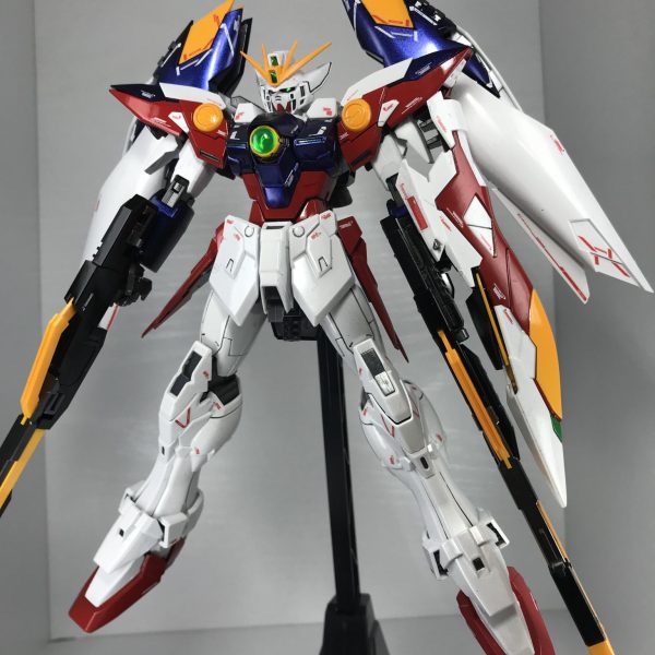 MG ウイングガンダム プロトゼロ EW 全塗装 ガンプラ完成品 - プラモデル