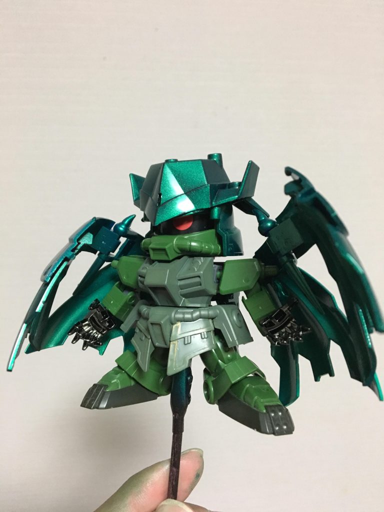 ↑のマントオープン。胸鎧は真悪参を使いました。