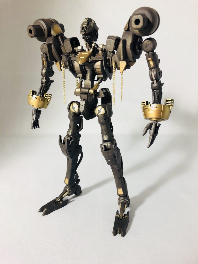 フレームのみ。装甲つけたら見えない所ばかりですが、気は心。