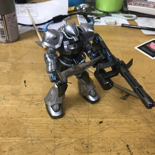 グフカスタム(シルバーカラー)