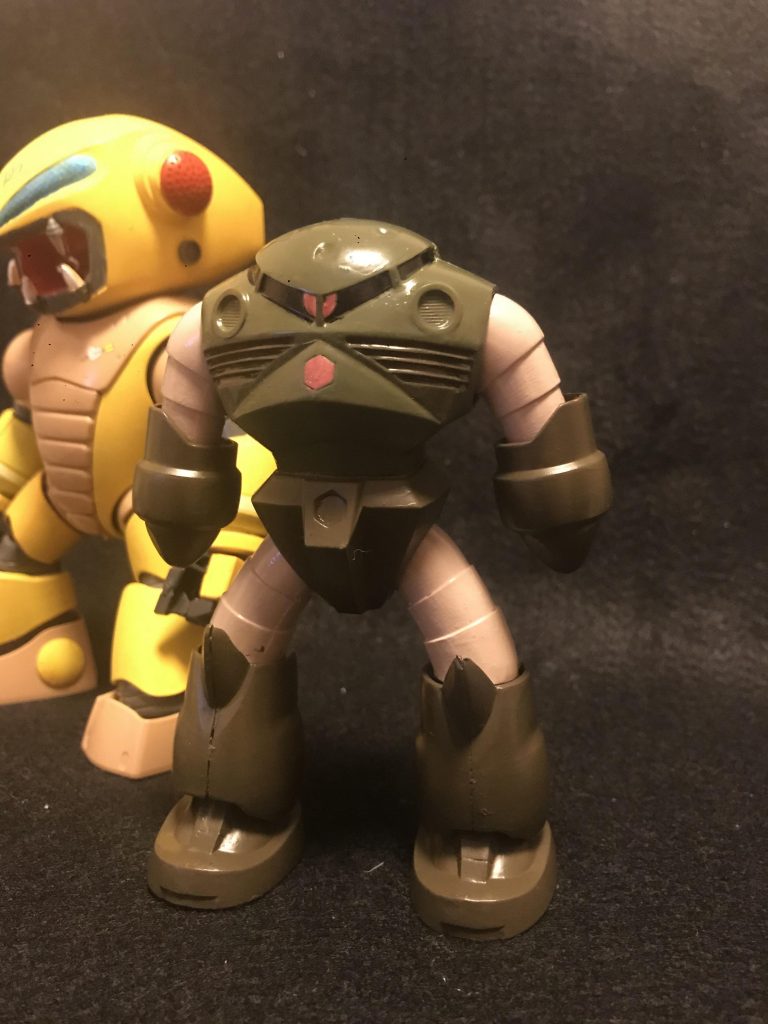 つや消し、汚し前！