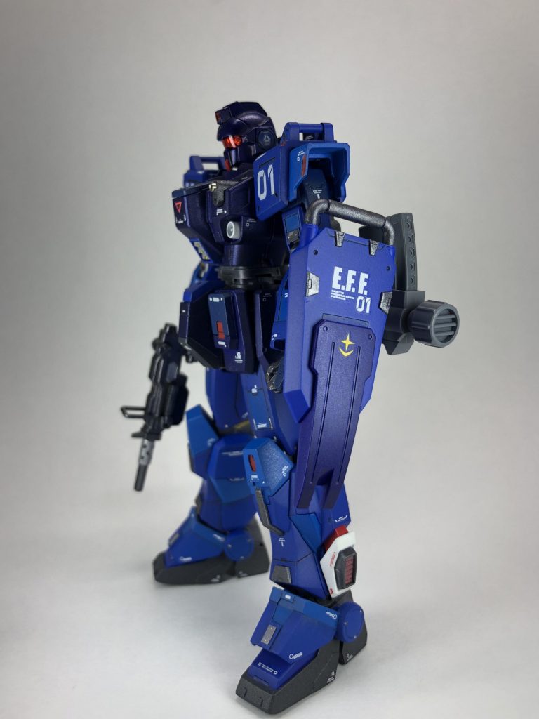 エグザムのカスタム機ということでシールドにもディテールUPしました