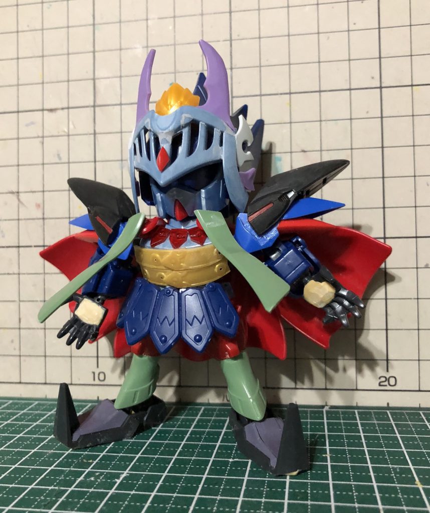 BB戦士のミキシングで製作しました。
手首はM.S.Gのシェイプハンド2を使用しました。