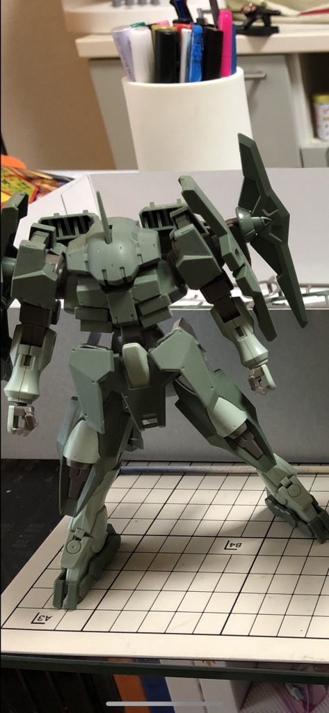 1番最初。めっちゃ緑