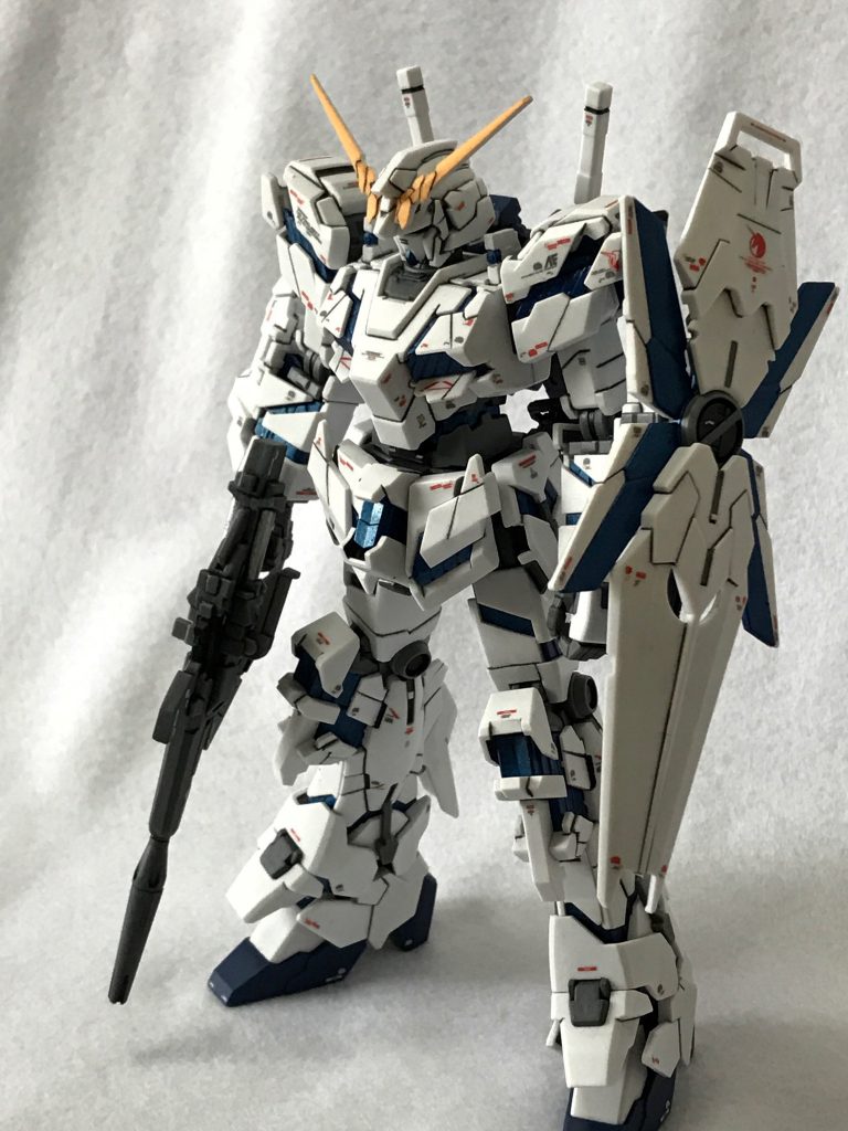 HGUC 1/144 ユニコーンガンダム–2枚目/制作者：@gyuuuutora