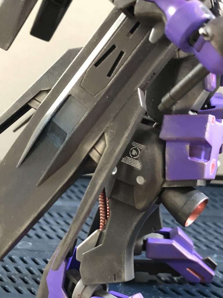 バーニアに青焼き表現をプラス