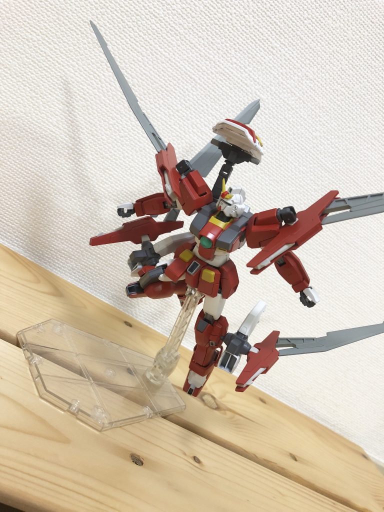 マウントする位置を変えると高機動形態になります。