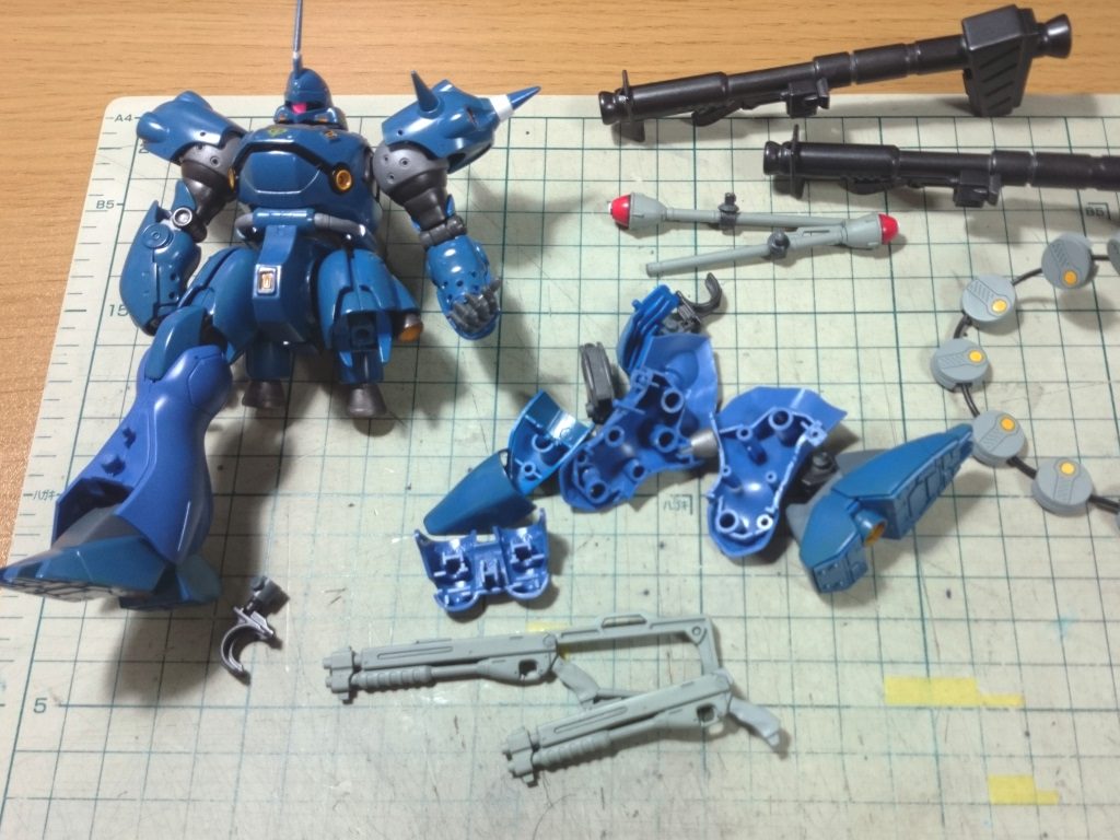 直し前の感じと交換部分