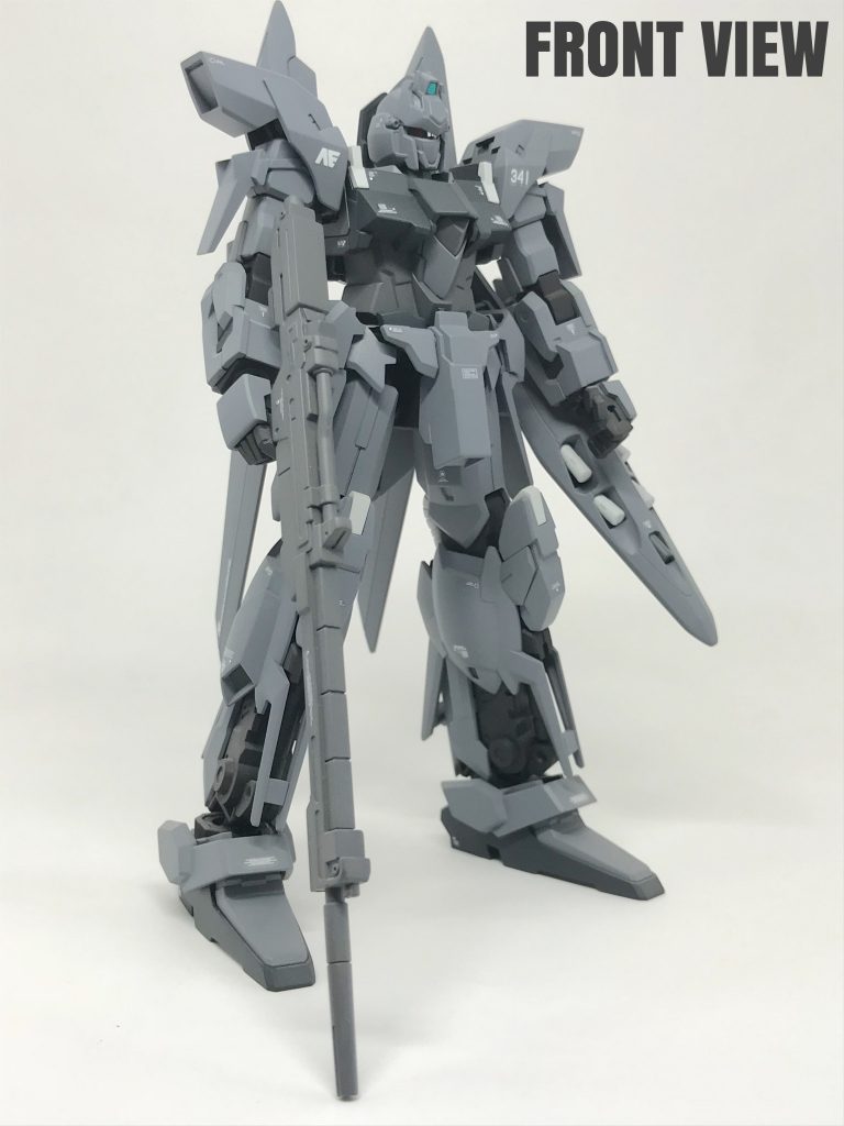 Ζプラス、リガズィと統一するため配色
をグレー系に仕上げました。
こちらも元々グレー系なので、違和感は
無いと思います。