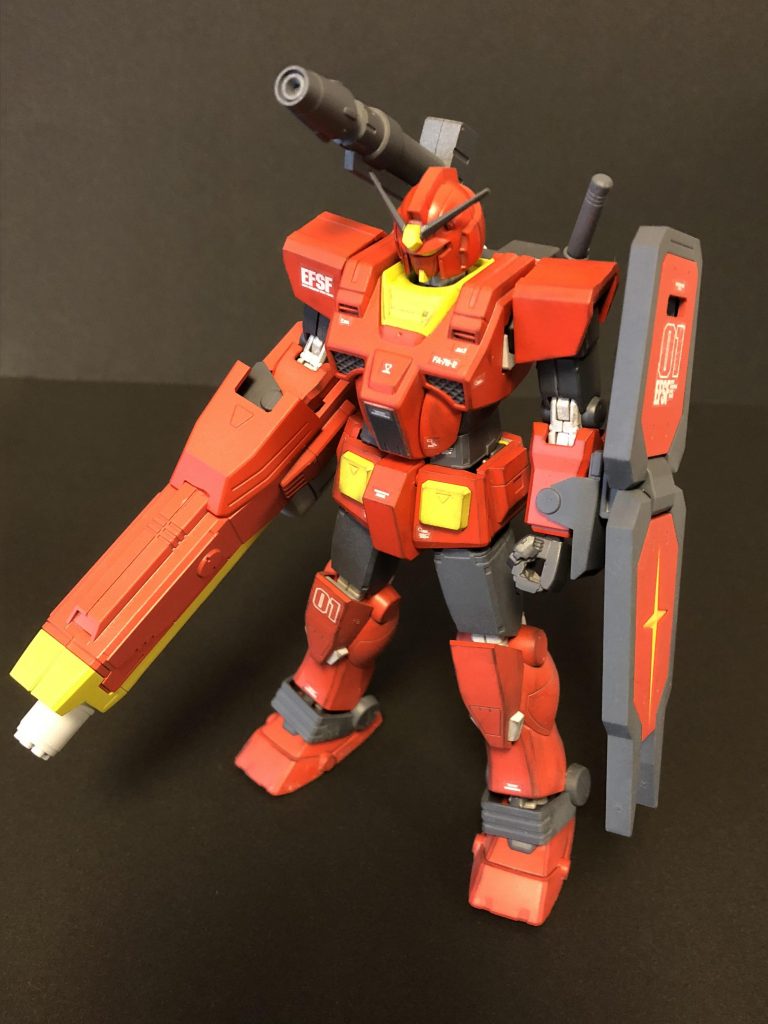 一応シールドも作成してます。カラーリングは悩みつつもそれっぽく。