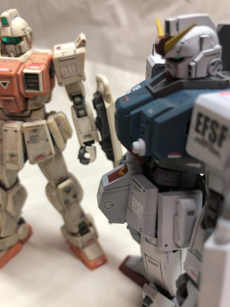 HG陸戦型ガンダム–6枚目/制作者：陽光の頃