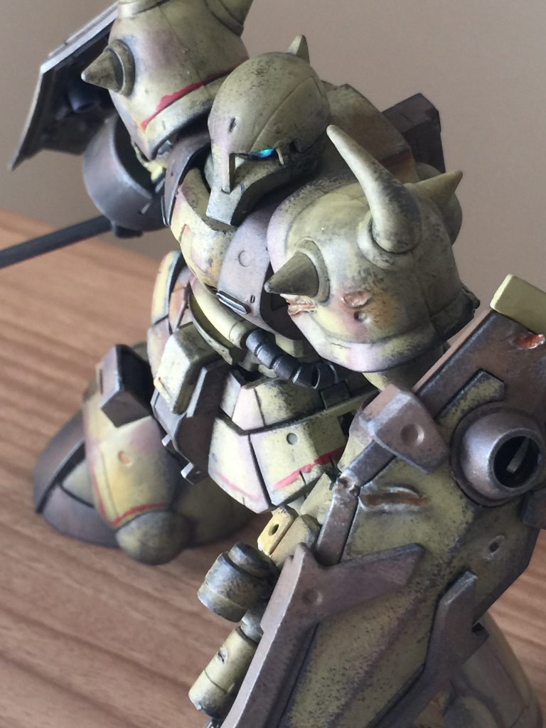 ザク陸戦特化実証機–3枚目/制作者：kou