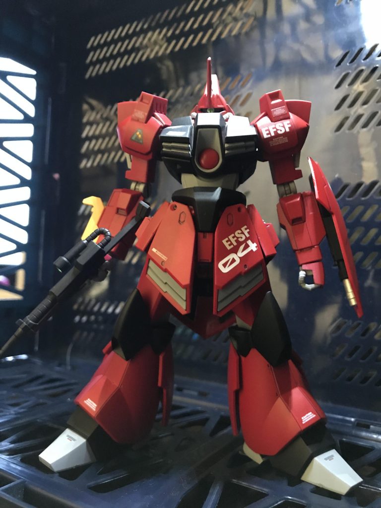 ロンドベル治安維持遊撃部隊
圧倒的な戦力をもって、有事に迅速に対応する部隊
しかしガンダム タイプのMSはまだ秘匿封印されているため、アナハイムの全面協力により、ガルバルディシリーズを徹底改修、この時代でも乗り手によって十分戦える機体となっている。