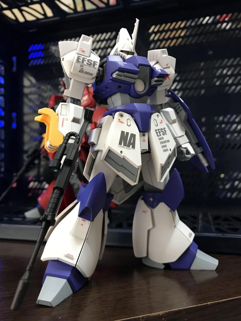 ガルバルディをリベイクなしの白で塗装しました。