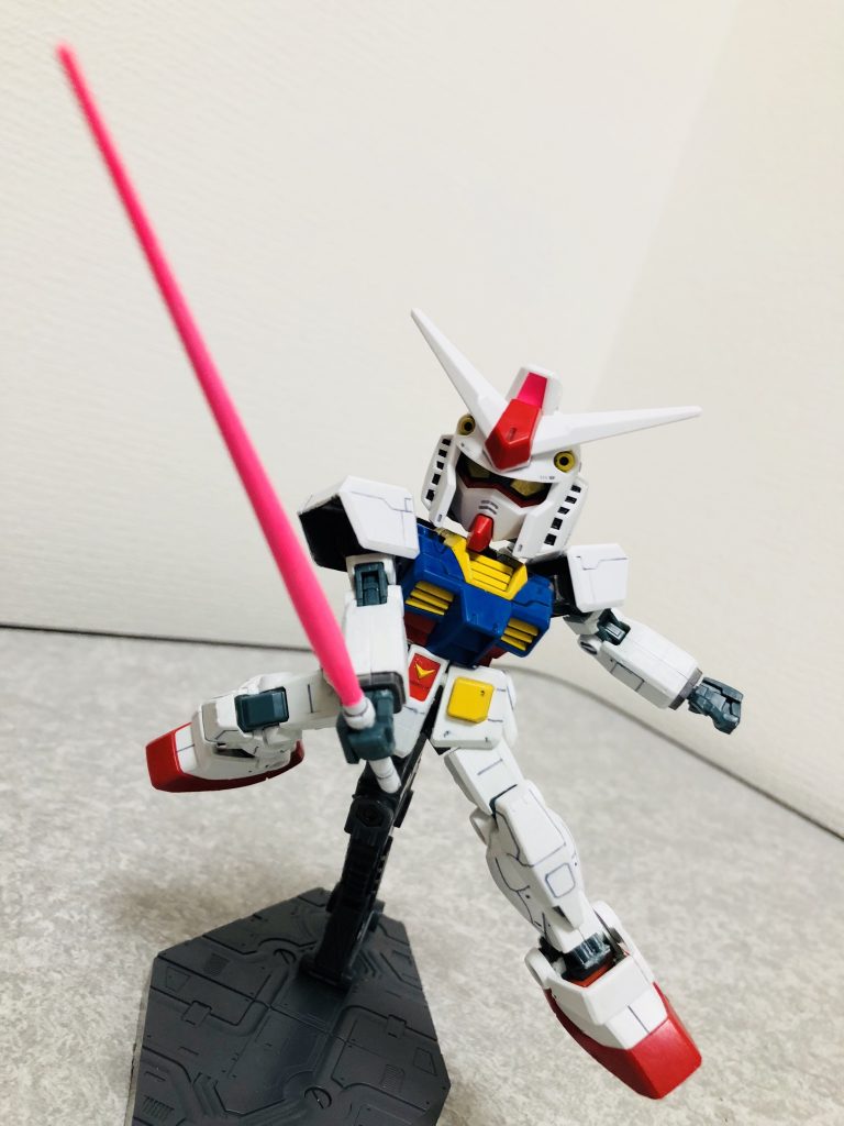 HGSD  ガンダム–3枚目/制作者：tomisuke