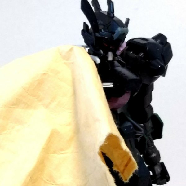 紙で麻布風マントを作る