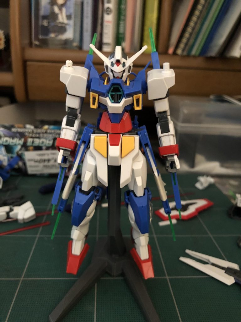 初期案
SビットtypeCはサイドアーマーに接着する予定でしたが、ドッズキャノンにくっつくのを閃いたのでそっちにチェンジ。