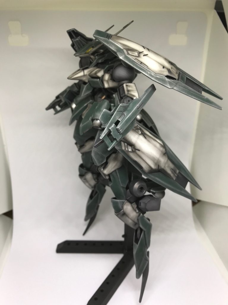 HG 1/144 レギンレイズ・ジュリア ウェザリング–3枚目/制作者：@gyuuuutora