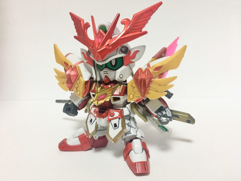 フロント。ベースは武者飛駆鳥なんですが、色々混ぜてます