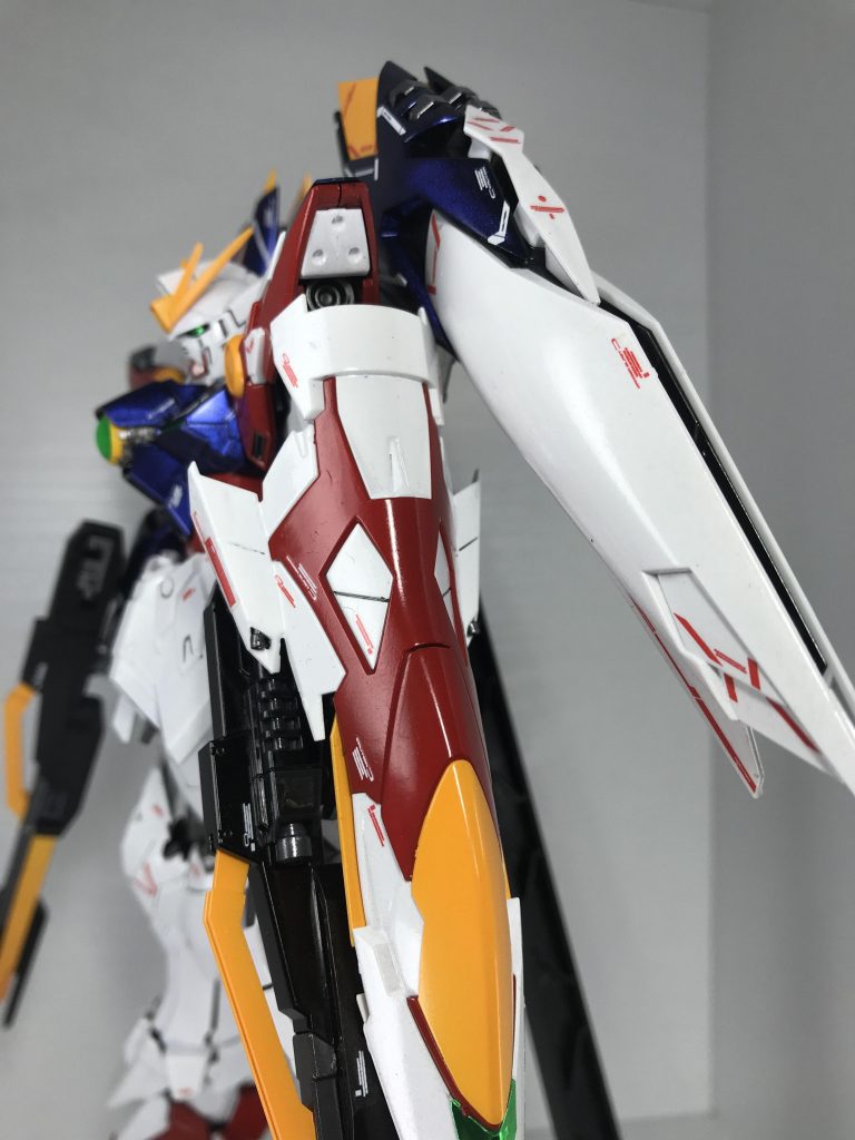 MG ウイングガンダムプロトゼロ  EW パールとプリズム塗装でのツヤ仕上げ–9枚目/制作者:モルガナ
