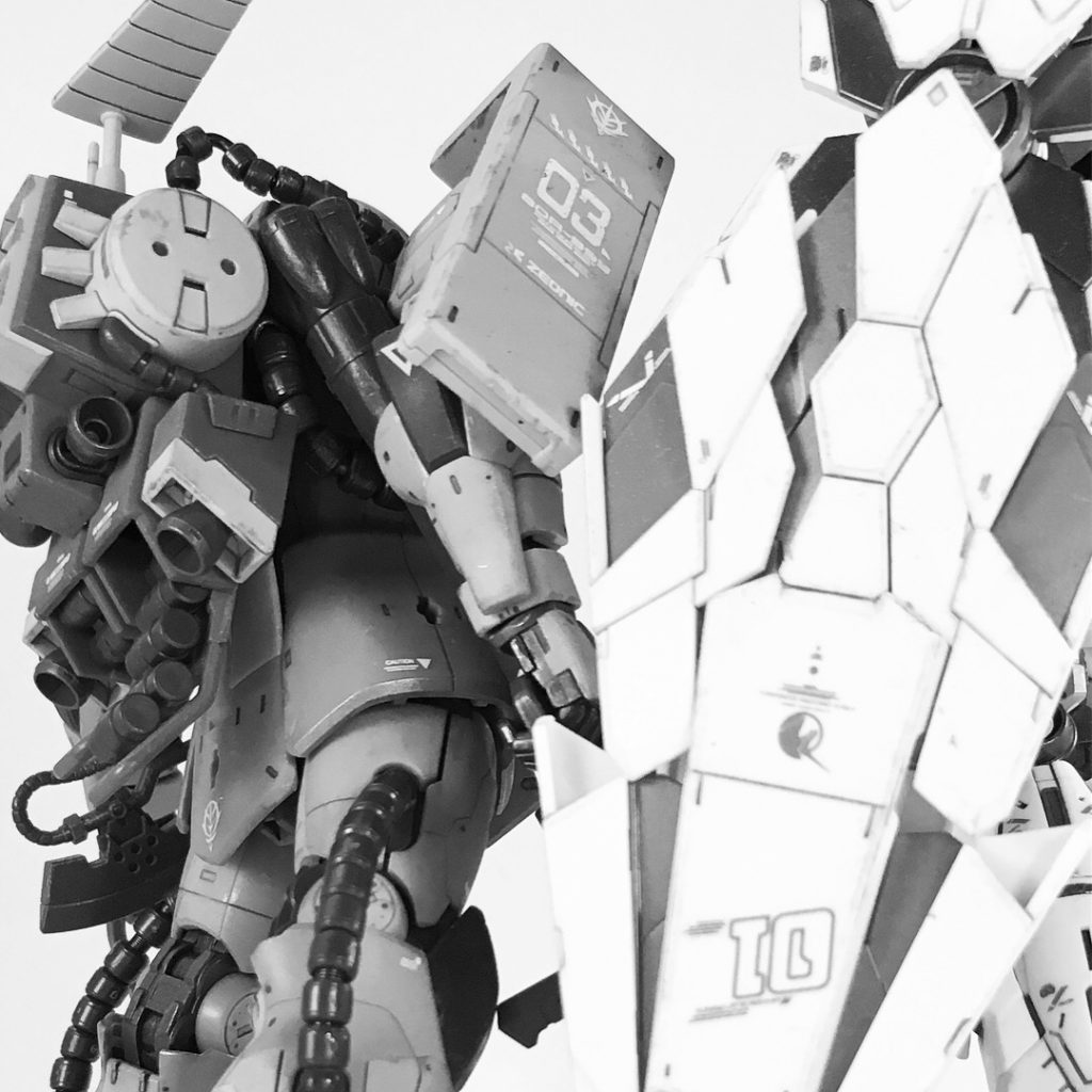 先日のマインちゃんとツーショットです。
と、ゆうわけで再掲載のユニコーンガンダムさんでしたー。冬にはRGパーフェクトユニコーンさん出そうな雰囲気ですけど、そちらも楽しみですネ!
それでは最後に聞いてください、まめちちでStarRigChildです。どーぞー。
スターリンチャーィ♪コノーフルーエター♪コドーニギーィレバー♪オトォーナラーセルゥー♪
え?聞かない?ダメ?まじすか…
https://youtu.be/hUVre_s6gVI
…良かったら聞いてってネ♪