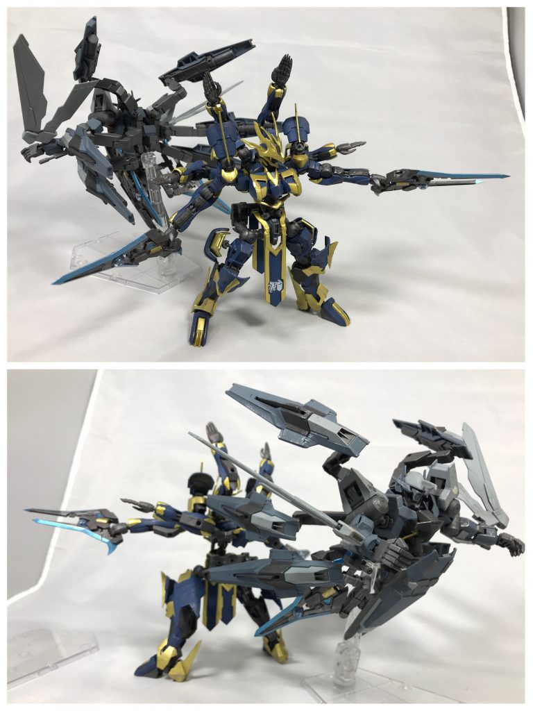 ## [基本運用]
基本的には上空にとどまり、近接兵器の射程外からスナイドルによる牽制支援と早期警戒を行う。