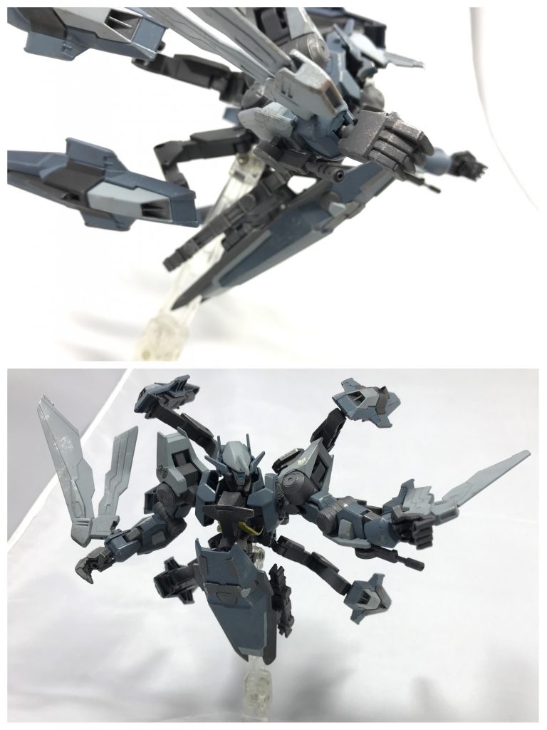 ## [スナイドル]
カササギに搭載された唯一の武装。
対ナノラミネート装甲用に開発された速射砲で、装甲の貫通を狙うのではなく、連続した衝撃によりナノラミネート装甲を削り取ることに主眼が置かれている。
そのため、速射性には優れるものの一撃の威力や貫通力が犠牲になっており、決定打に欠ける。