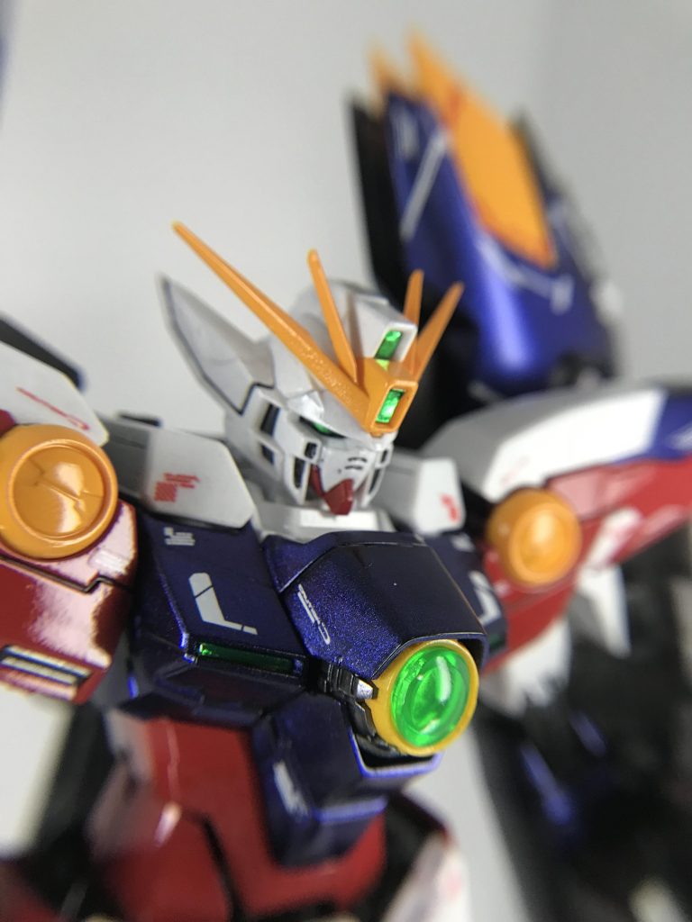 MG ウイングガンダムプロトゼロ  EW パールとプリズム塗装でのツヤ仕上げ–2枚目/制作者:モルガナ