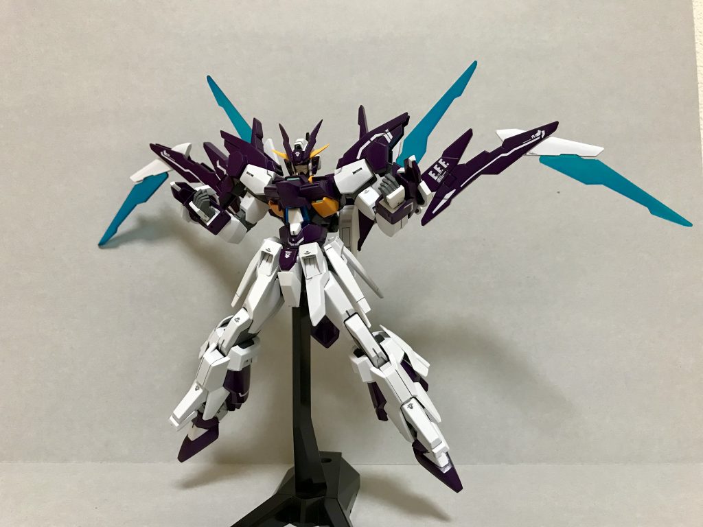 FXバーストモード!!
ビームサーベル持ってなかったので付けてませんが、外見が大きく変わるので強そうに見えると思います笑