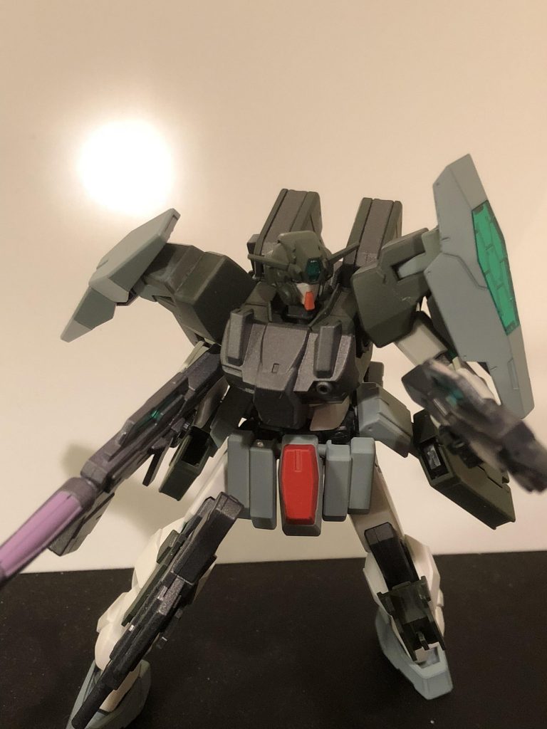 お尻にちゃんとシールドピット付いてます…ケルディムがカッコよく見えるアングルだと隠れちゃうんです！（言い訳）