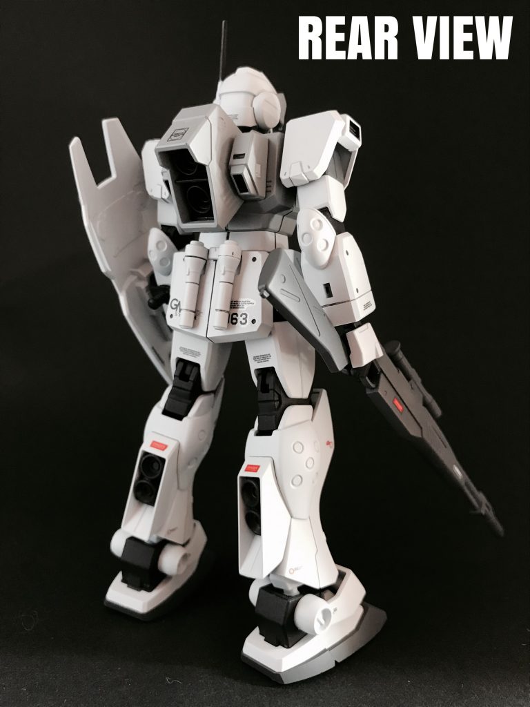 加工は合わせ目消し位で手を加えてません。
ストレート組みでこれだけのプロポーション
なので、かなり優秀なキットだと思います。