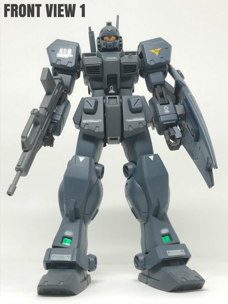 先に投稿したマークⅡ君とジム改君の
僚機になりますので、カラーパターン
が同じです。